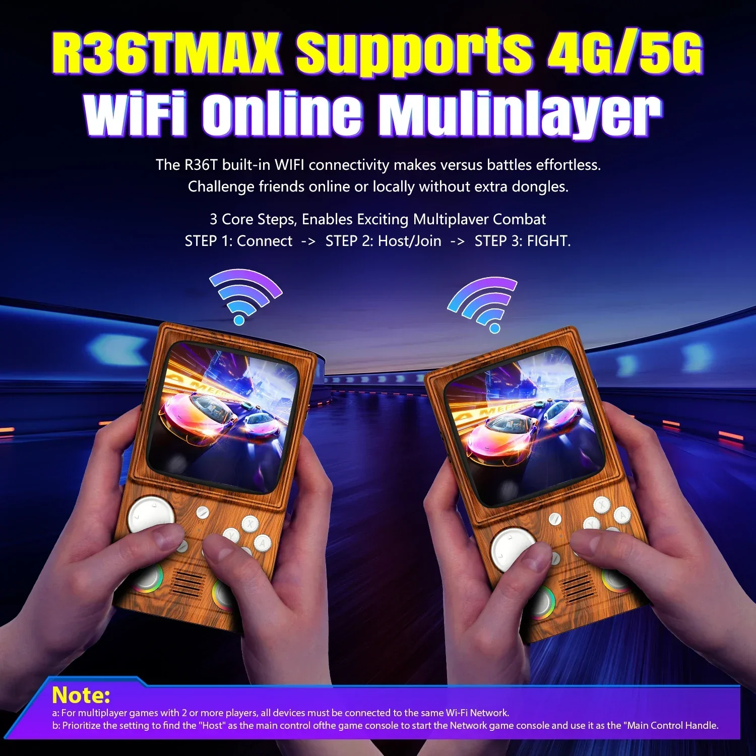 R36T MAX Retro Handheld Video Game Console - Image 3