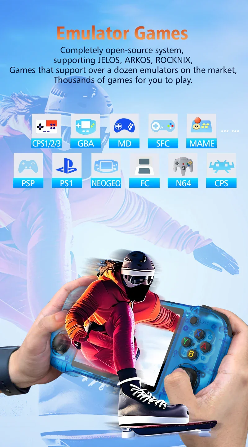 R46H Retro Handheld Video Game Console - Image 6